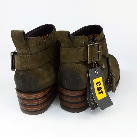 Caterpillar CAT Anna Rose Ankle Boots Size 6W - Picture 5 of 7